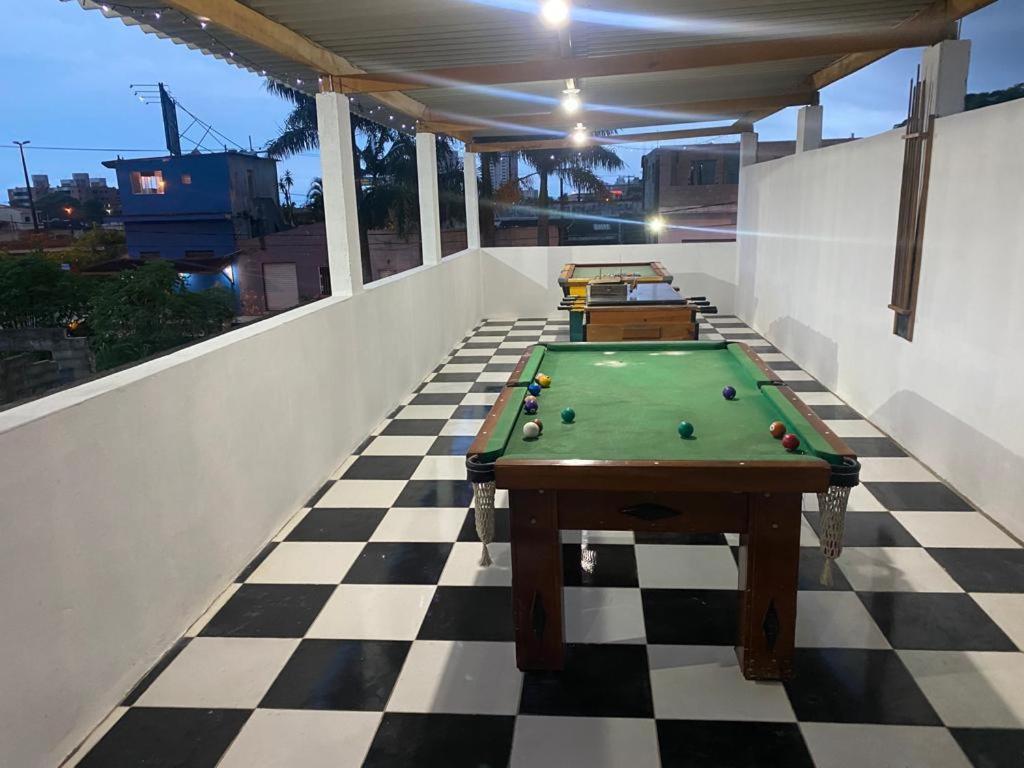 הוילה סאו פאולו Otima Casa Com Piscina Em Praia Grande מראה חיצוני תמונה
