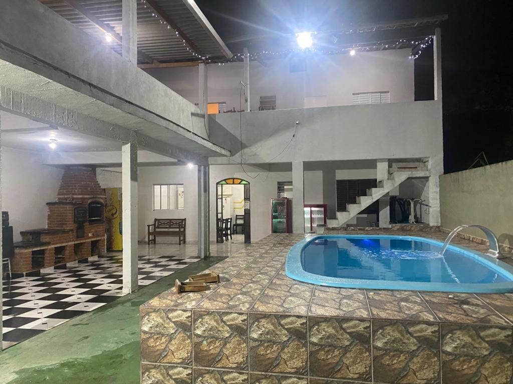 הוילה סאו פאולו Otima Casa Com Piscina Em Praia Grande מראה חיצוני תמונה